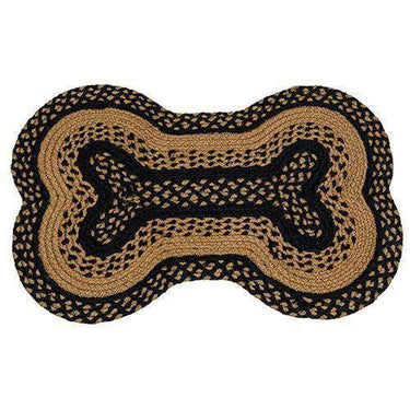 Ebony Dog Bone Rug - The Fox Decor